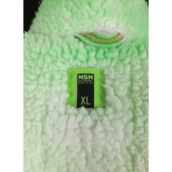 NotSoNormal Look Inside Faux Shearling Denim Jacket XL Mens NSN $487 - Picture 12 of 16